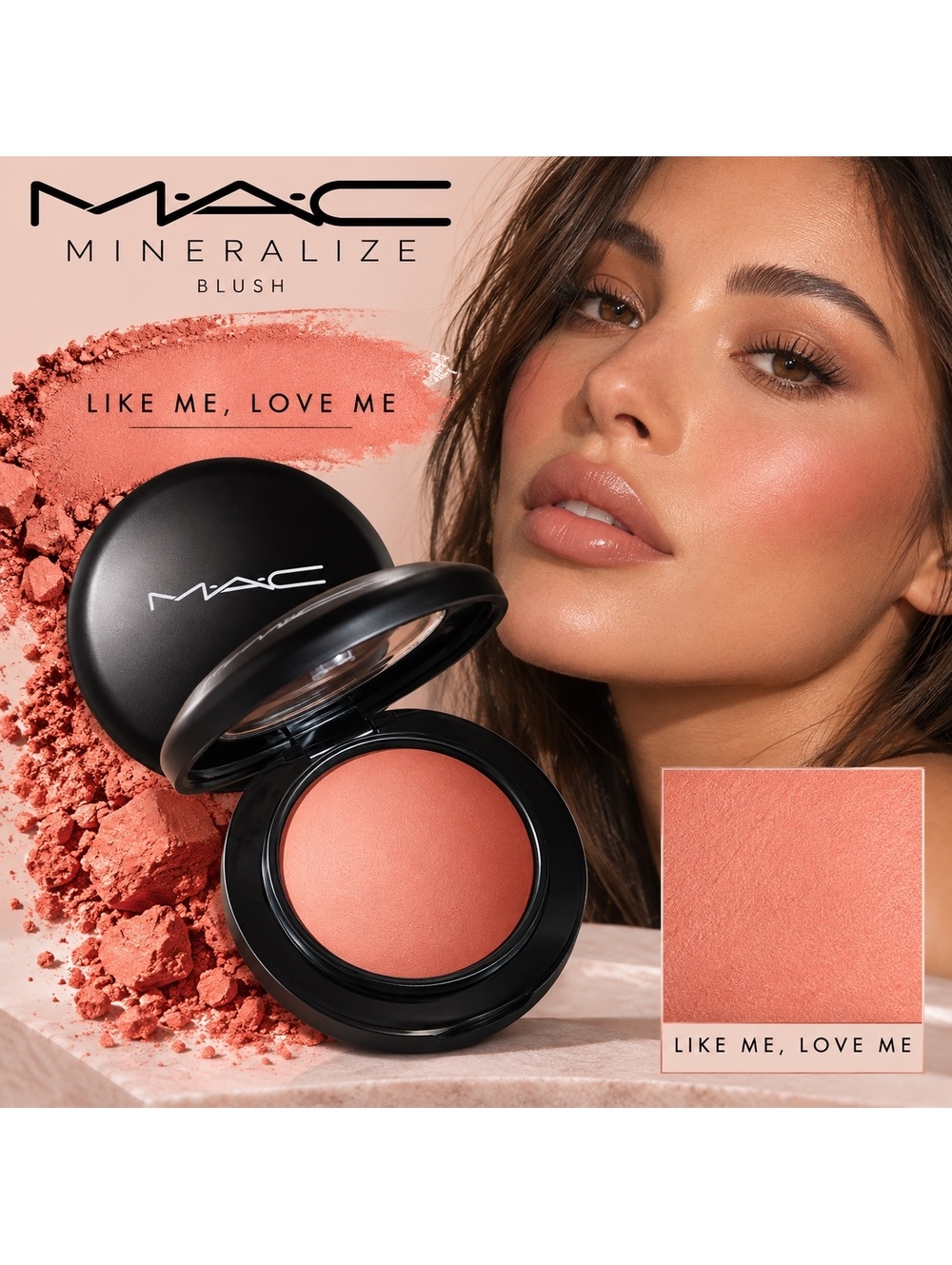 MAC Mineralize Blush in “Like Me, Love Me” • Brand New in Box